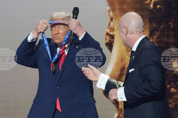 Инфантино каза, че Тръмп приветства участието на Иран на Световното първенство по футбол