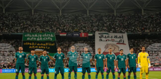 Иракският национален отбор поиска плейофният му мач за Световното първенство да бъде отложен поради ситуацията в Иран