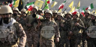 Израелската армия заяви, че е поразила пропускателни пунктове на паравоенните сили "Басидж" в Техеран