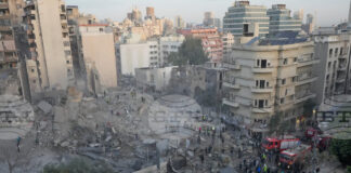 Израелски въздушен удар порази централната част на Бейрут след предупреждение за евакуация