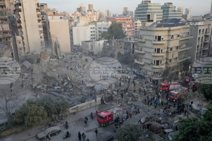 Израелски въздушен удар порази централната част на Бейрут след предупреждение за евакуация