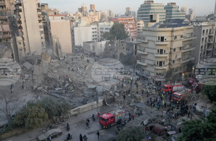 Израелски въздушен удар порази централната част на Бейрут след предупреждение за евакуация