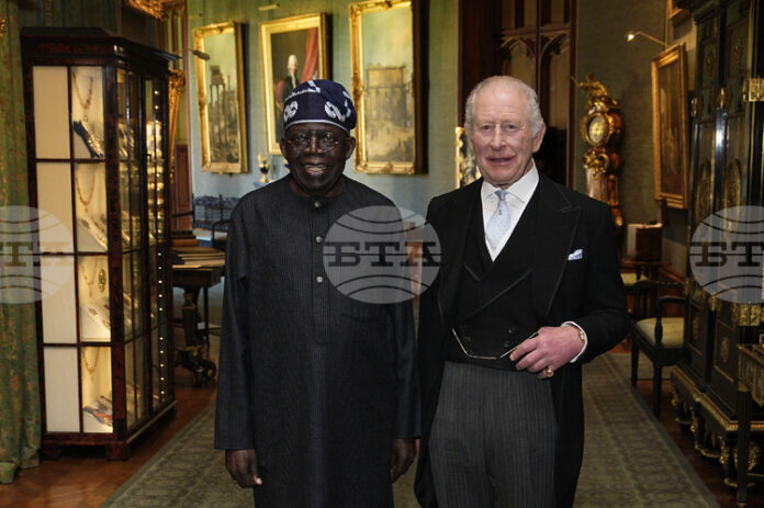 Крал Чарлз Трети прие президента на Нигерия на историческата държавна визита