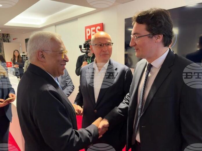 Крум Зарков и председателят на Европейския съвет Антонио Коща обсъдиха сигурността и икономическите предизвикателства в ЕС