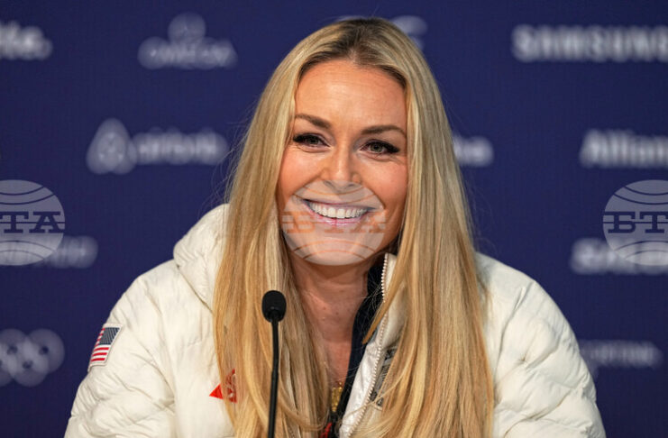 Линдзи Вон се завърна в залата за тренировки след тежкото падане на Олимпийските игри в Милано-Кортина