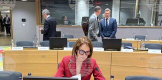 На фона на ситуацията в Близкия изток не бива да губим фокуса си върху Украйна, каза служебният външен министър Надежда Нейнски