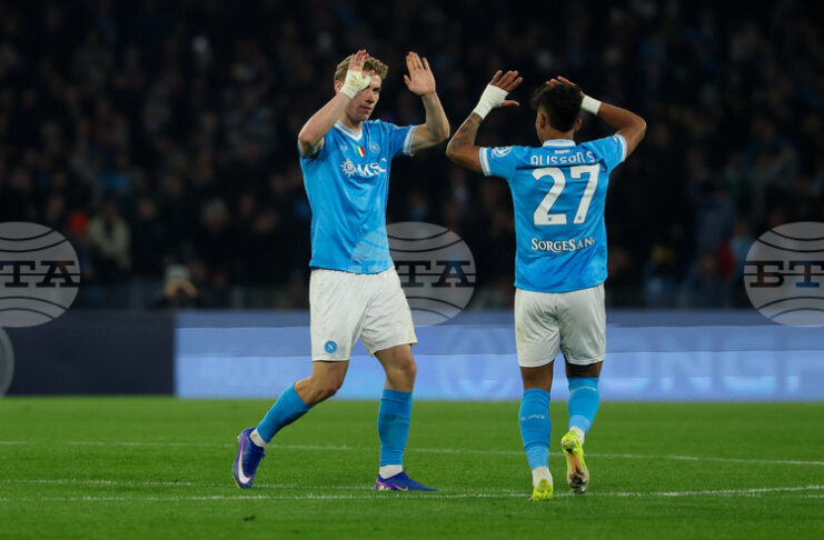 Наполи направи пълен обрат и победи Лече в Серия "А"