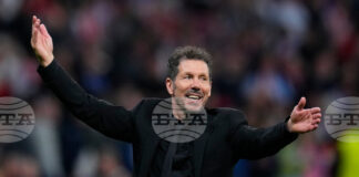 Не сме фаворити срещу Тотнъм, каза старши треньорът на Атлетико Мадрид Диего Симеоне