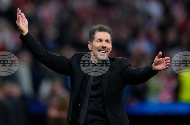 Не сме фаворити срещу Тотнъм, каза старши треньорът на Атлетико Мадрид Диего Симеоне