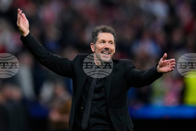 Не сме фаворити срещу Тотнъм, каза старши треньорът на Атлетико Мадрид Диего Симеоне