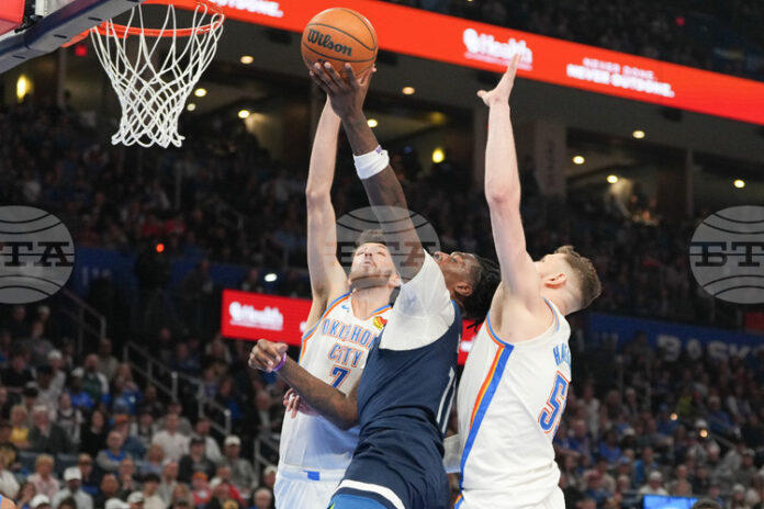 Оклахома Сити постигна домакински успех срещу Минесота в НБА