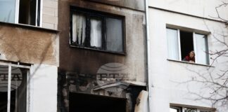 Пожар е горял в апартамент в София, открито е овъглено тяло