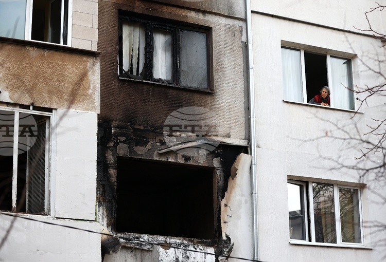 Пожар е горял в апартамент в София, открито е овъглено тяло