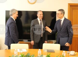 Приоритетите в енергийния сектор обсъди Трайчо Трайков с постоянния представител на Групата на Световната банка за България Джейсън Пелмар