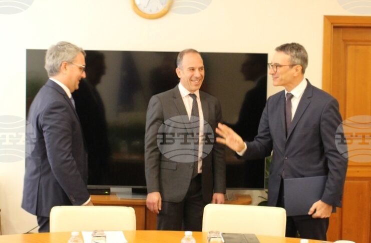 Приоритетите в енергийния сектор обсъди Трайчо Трайков с постоянния представител на Групата на Световната банка за България Джейсън Пелмар