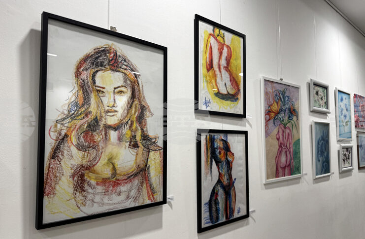 Произведения на дами творци от Казанлък са показани в зала „Иван Милев" в традиционната изложба „Женското начало"