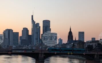 Първият икономически удар от войната в Близкия изток вече е тук Гледка към финансовия квартал на Франкфурт на Майн