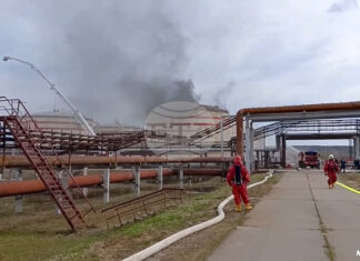 Ройтерс: Петролната рафинерия в руския град Кириши - една от най-големите в страната, е преустановила работа след украински удари с дронове