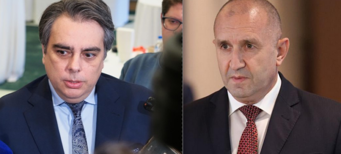 Асен Василев и Румен Радев