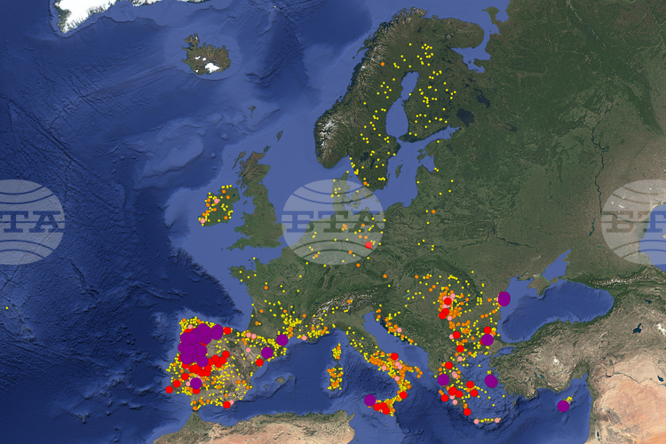 Сезонът на горските пожари през 2025 г. е бил най-разрушителният в историята на Европейския съюз