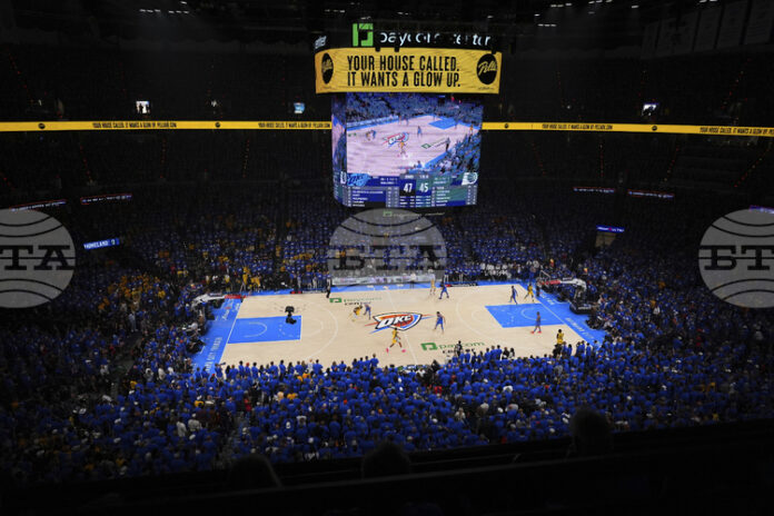 Шампионът в НБА Оклахома Сити Тъндър намери генерален спонсор за построяването на новата си зала