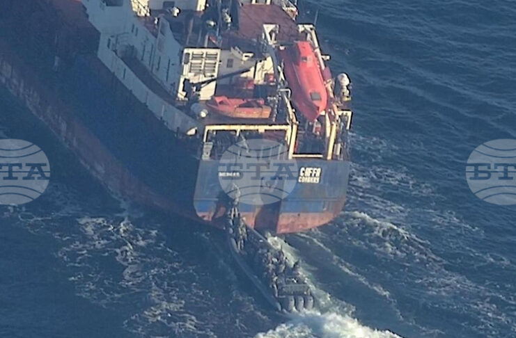 Швеция заяви, че кораб, задържан в нейни териториални води в Балтийско море, е плавал под фалшив флаг