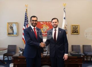 УАМ: Министърът на промишлеността на ОАЕ и директор на Националната петролна компания на Абу Даби се срещна с вицепрезидента на САЩ