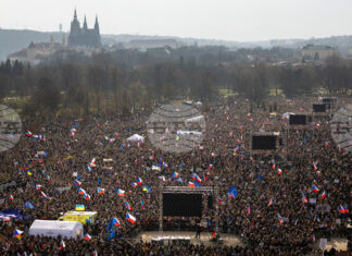 В Чехия се състояха най-големите протести срещу правителството от 2019 г. насам В Чехия се състояха най-големите протести срещу правителството от 2019 г. насам