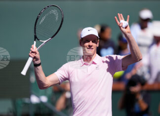 Яник Синер с експресна победа срещу Лърнър Тиен на Мастърс турнира в Индиън Уелс