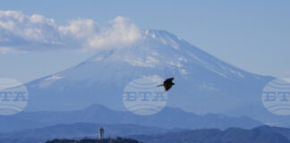 Япония пусна специален влак за разглеждане на планината Фуджи