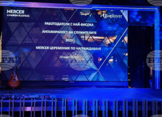 „Мърсър Марш България“ отличи компаниите у нас с най-висока ангажираност на служителите за 2025 г.