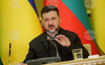 Украинският президент Володимир Зеленски.