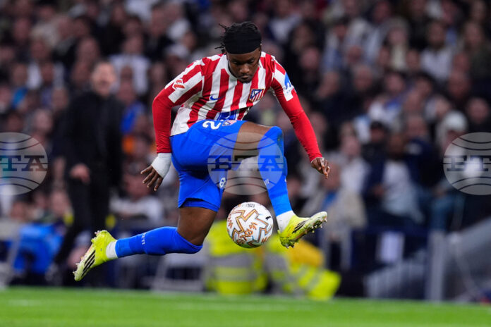 Адемола Лукман е под въпрос за Атлетико преди полуфинала на Шампионската лига срещу Арсенал