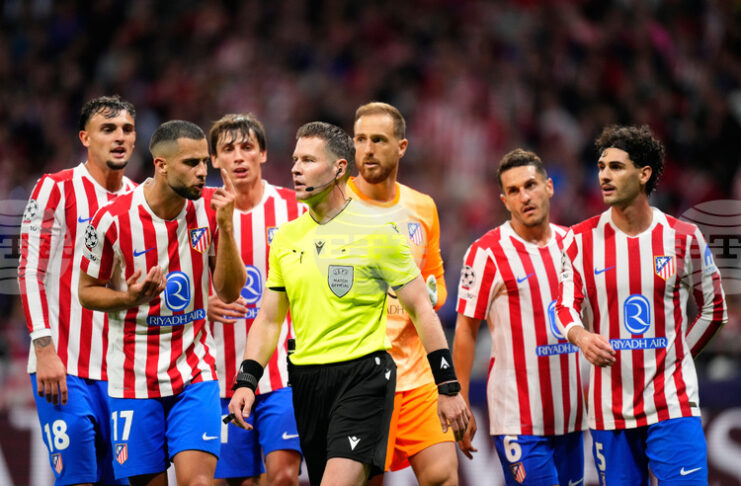 Атлетико (Мадрид) и Арсенал не се победиха в полуфинал в Шампионската лига, две дузпи определиха крайния резултат