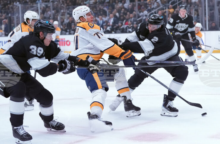 Бъфало надви Тампа Бей в битка на върха в Атлантическата дивизия в НХЛ, Лос Анджелис измести Нешвил от място в плейофите в НХЛ