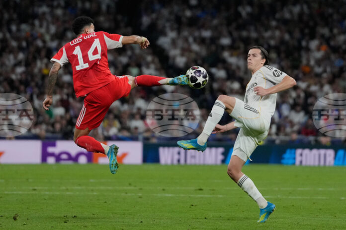 Байерн Мюнхен победи Реал Мадрид в първа четвъртфинална среща от Шампионската лига