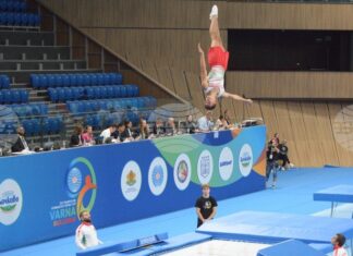 България с три финала на Европейското първенство по скокове на батут в Португалия