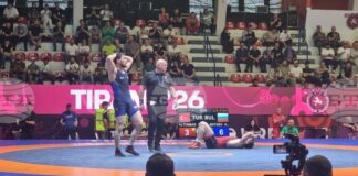 Българският борец Ахмед Батаев се класира на полуфиналите на Европейското първенство в Тирана