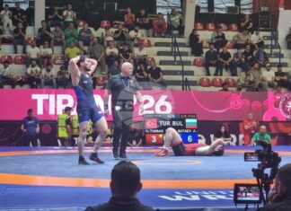 Българският борец Ахмед Батаев се класира на полуфиналите на Европейското първенство в Тирана