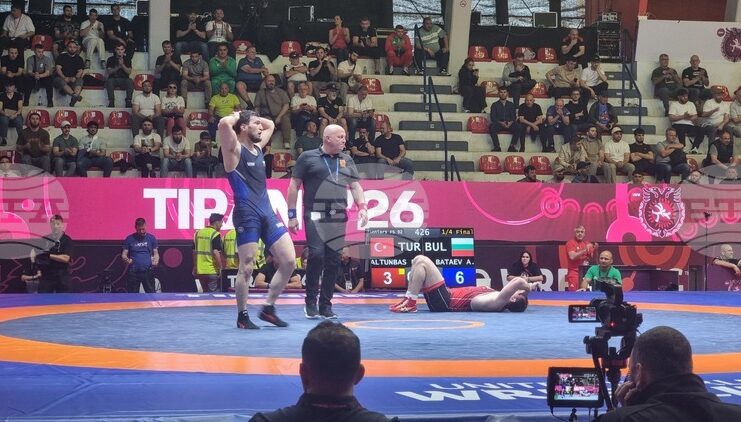 Българският борец Ахмед Батаев се класира на полуфиналите на Европейското първенство в Тирана