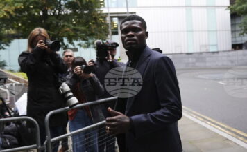 Бившият халф на Арсенал Томас Партей пледира невинен по обвинения в изнасилване