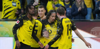 Борусия Дортмунд надви Фрайбург и си гарантира участие в Шампионската лига за 11-ти пореден сезон