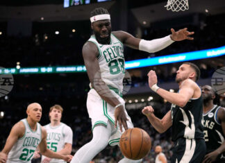 Бостън записа успех номер 52 за сезона в НБА Бостън записа успех номер 52 за сезона в НБА