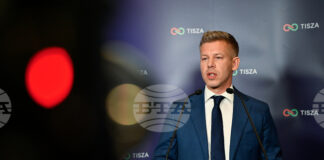 Лидерът на опозиционната унгарска партия ТИСА Петер Мадяр.