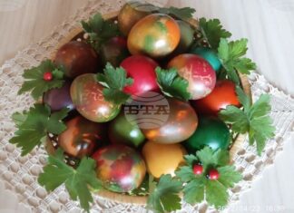 Деца и родители от Долна Оряховица ще боядисват яйца със стари техники и ще ги дарят на местния храм „Света Богородица“