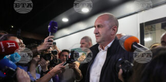 лидерът на "Прогресивна България" Румен Радев