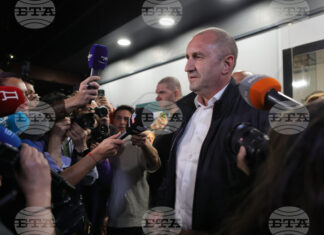 лидерът на "Прогресивна България" Румен Радев