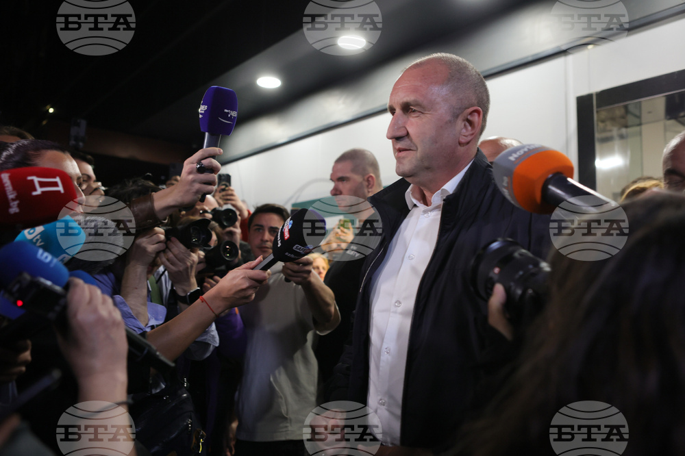 лидерът на "Прогресивна България" Румен Радев