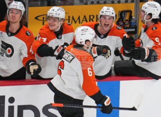 Филаделфия поведе срещу Питсбърг в "Битката за Пенсилвания", Минесота спечели убедително първия мач срещу Далас от плейофите в НХЛ