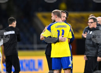 Героят на Швеция за класирането на Световното първенство по футбол Густав Лундгрен е скъсал ахилесово сухожилие и отпада за финалите